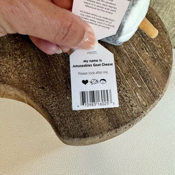 Jellycat Goat Cheese Amuseables NEW! FAST SHIP Jellycat Cheese - Picture 7 of 7